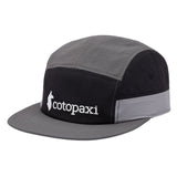 COTOPAXY TECH 5 PANEL HAT BLACK/CINDER CAPPELLO