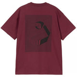 CARHARTT WIP S/S JALOU C MALBEC/BLACK T-SHIRT