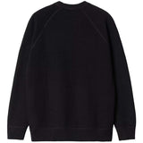 CARHARTT WIP CHASE SWEATER BLACK/GOLD MAGLIONE