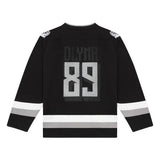 DOLLY NOIRE GOAT HOCKEY CREWNECK BLACK