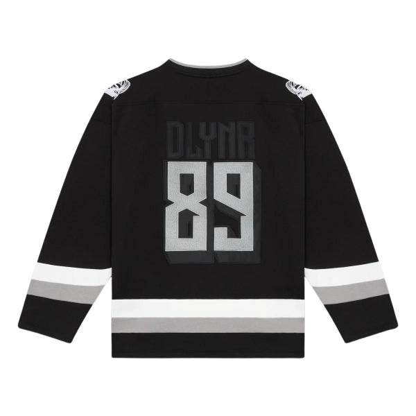 DOLLY NOIRE GOAT HOCKEY CREWNECK BLACK