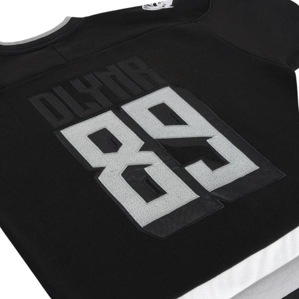 DOLLY NOIRE GOAT HOCKEY CREWNECK BLACK