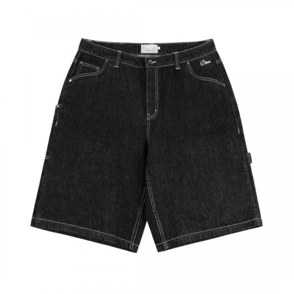 DIME CLASSIC DENIM SHORTS RINSED BLACK