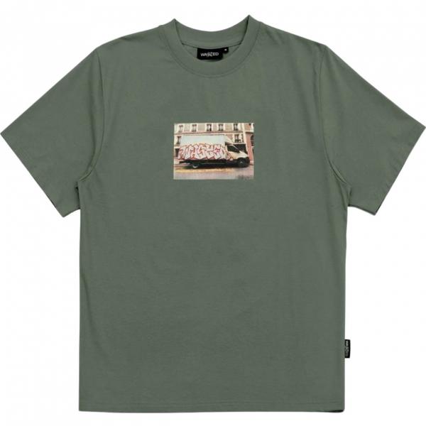 WASTED PARIS DUMPER GREEN T-SHIRT