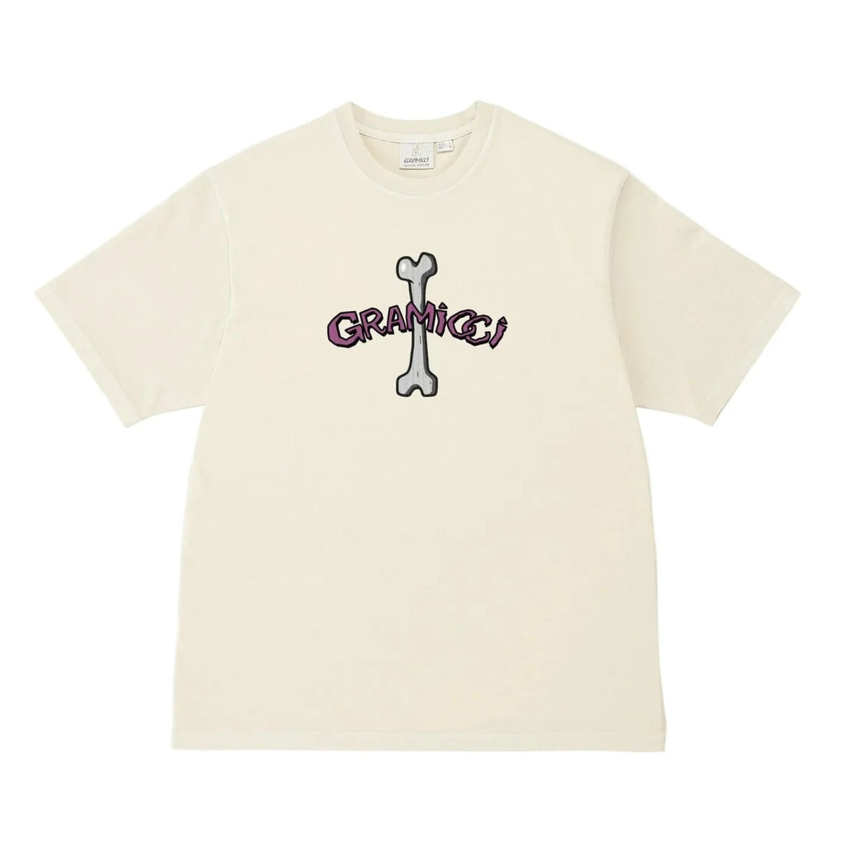 GRAMICCI BONE TEE PIGMENT DYED NATURAL PIGMENT T-SHIRT