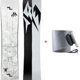 JONES SOLUTION SPLITBOARD 161 TAVOLA SNOWBOARD + NOMAD QUICK TENSION TAIL CLIP B GREY PELLI