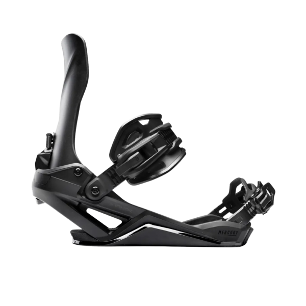 MERCURY FASE JONES SNOWBOARD BINDING STEALTH BLACK