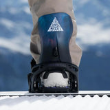 NIDECKER SUPERMATIC LT BIO BLACK ATTACCHI SNOWBOARD