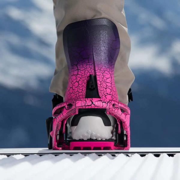 NIDECKER SUPERMATIC LT MAGMA ATTACCHI SNOWBOARD