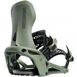 NIDECKER SUPERMATIC LT OLIVE ATTACCHI SNOWBOARD