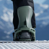 NIDECKER SUPERMATIC LT OLIVE ATTACCHI SNOWBOARD