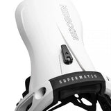 NIDECKER SUPERMATIC LT WHITE ATTACCHI SNOWBOARD