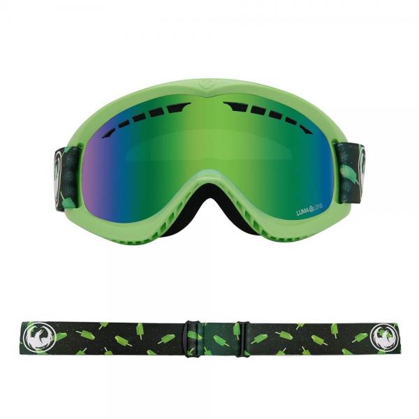 DRAGON DX ION COSMIC POP / LL GREEN ION MASCHERA SNOWBOARD