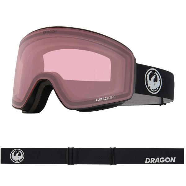 DRAGON PXV NOUVEAU BLACK MASCHERA SNOWBOARD