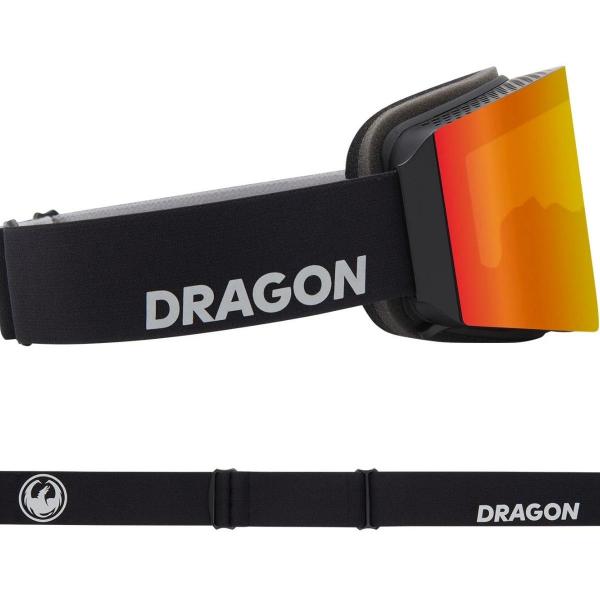 DRAGON RVX MAG OTG NOUVEAU BLACK MASCHERA SNOWBOARD