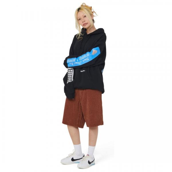 HUF CROMER CORDUROY SIERRA SHORTS IN VELLUTO