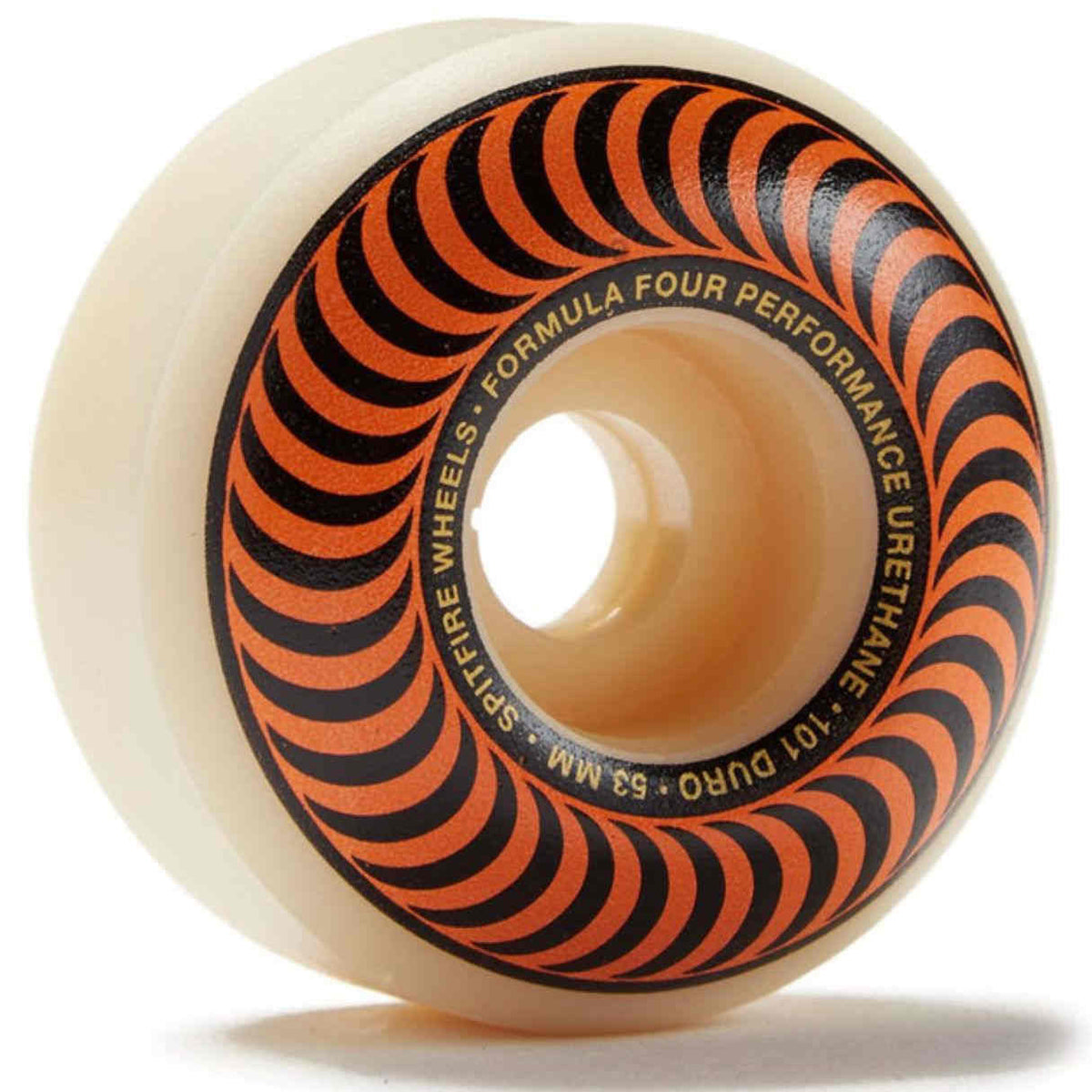 SPITFIRE WHEELS FORMULA FOUR CLASSIC 101DU ORANGE RUOTE SKATEBOARD