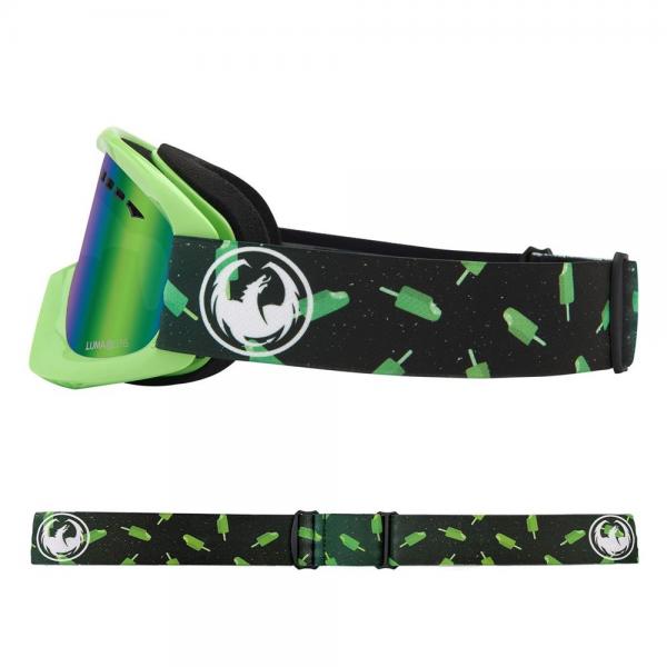 DRAGON DX ION COSMIC POP / LL GREEN ION MASCHERA SNOWBOARD