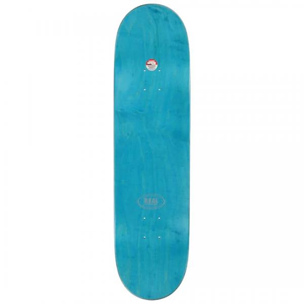 REAL CLASSIC LOGO OVAL 7.5" ORANGE TAVOLA SKATEBOARD