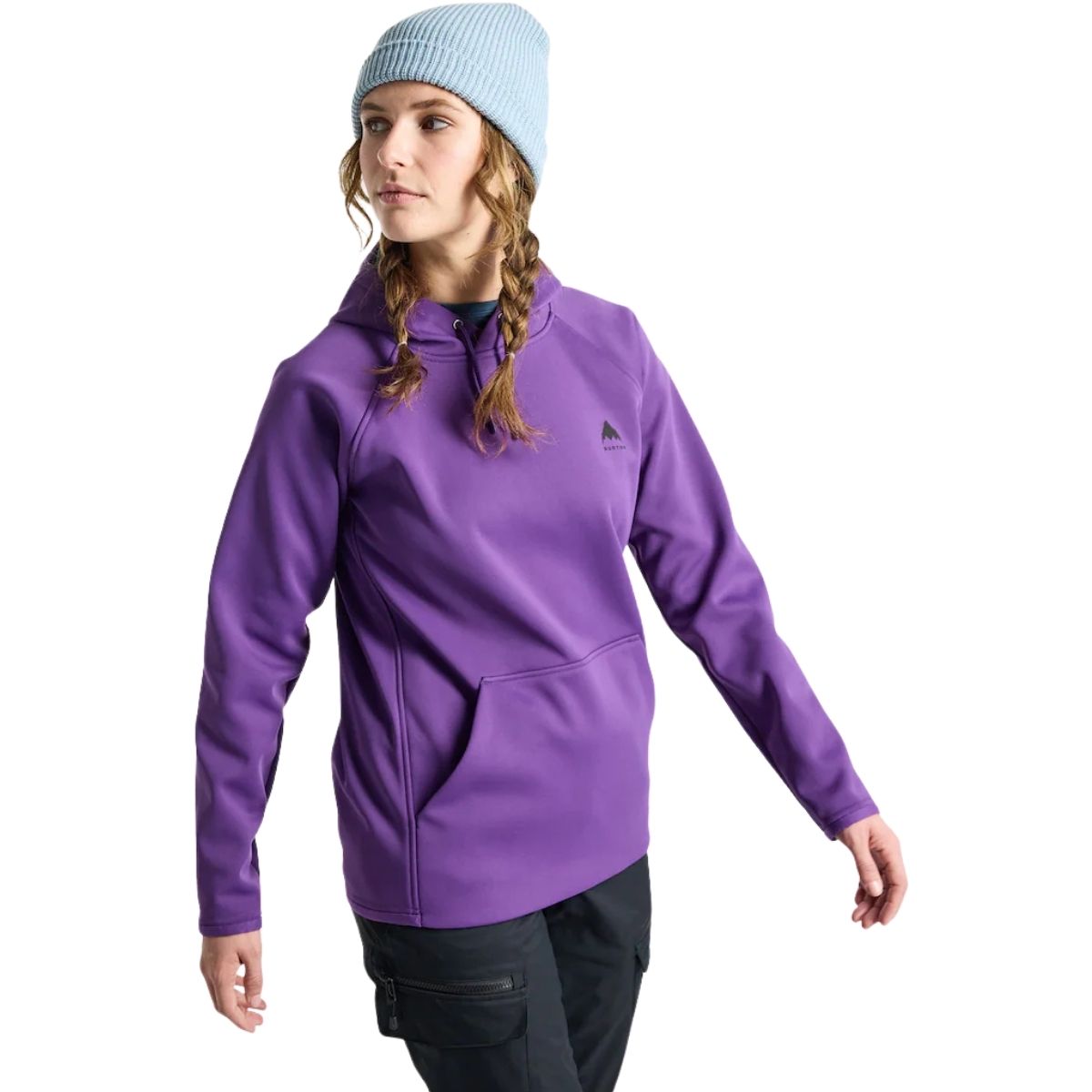 BURTON CROWN WEATHERPROOF IMPERIAL PURPLE FELPA SNOWBOARD DONNA