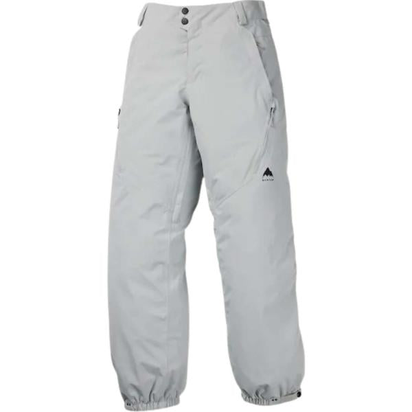 BURTON WOMEN RESERVE 2L RELAXED PANTS GRAY CLOUD PANTALONI DONNA