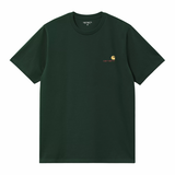 CARHARTT WIP S/S AMERICAN SCRIPT CONIFER T-SHIRT