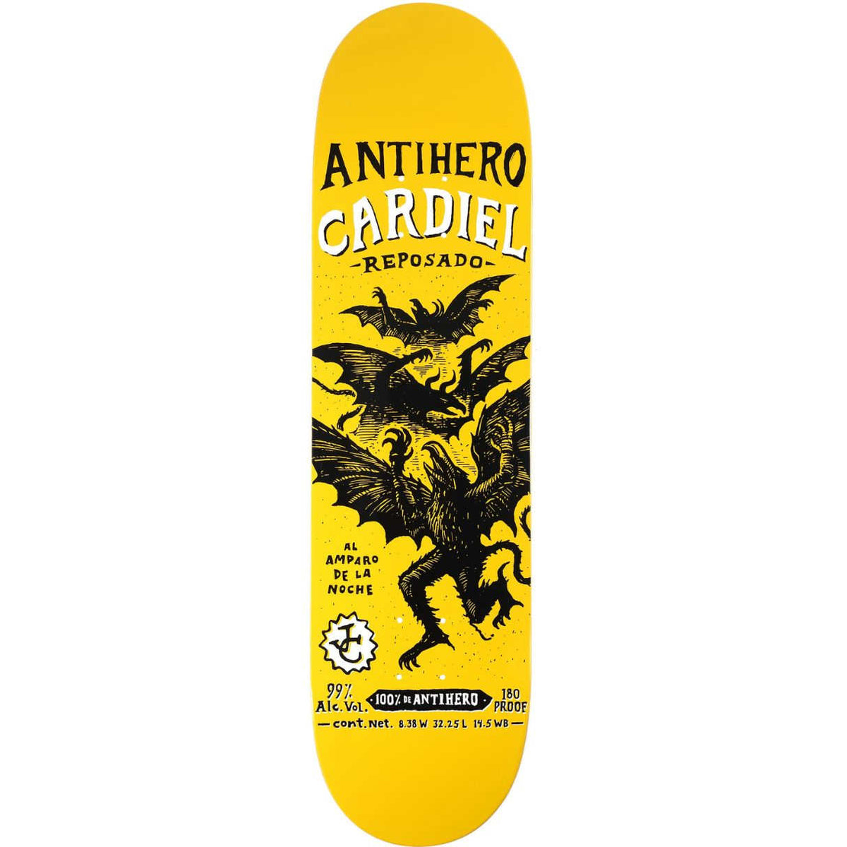 ANTI HERO CARDIEL CARNALES TAVOLA SKATEBOARD