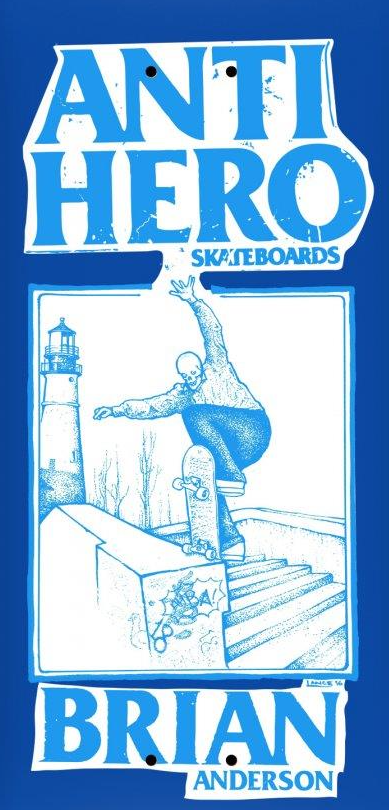 ANTIHERO BRIAN ANDERSON LANCE TAVOLA SKATEBOARD