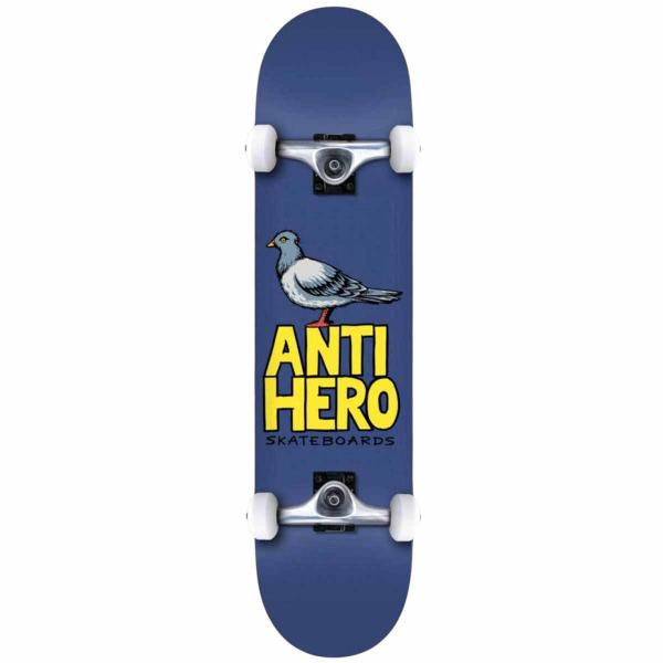 ANTIHERO PIGEON 7.5" SKATEBOARD PURPLE