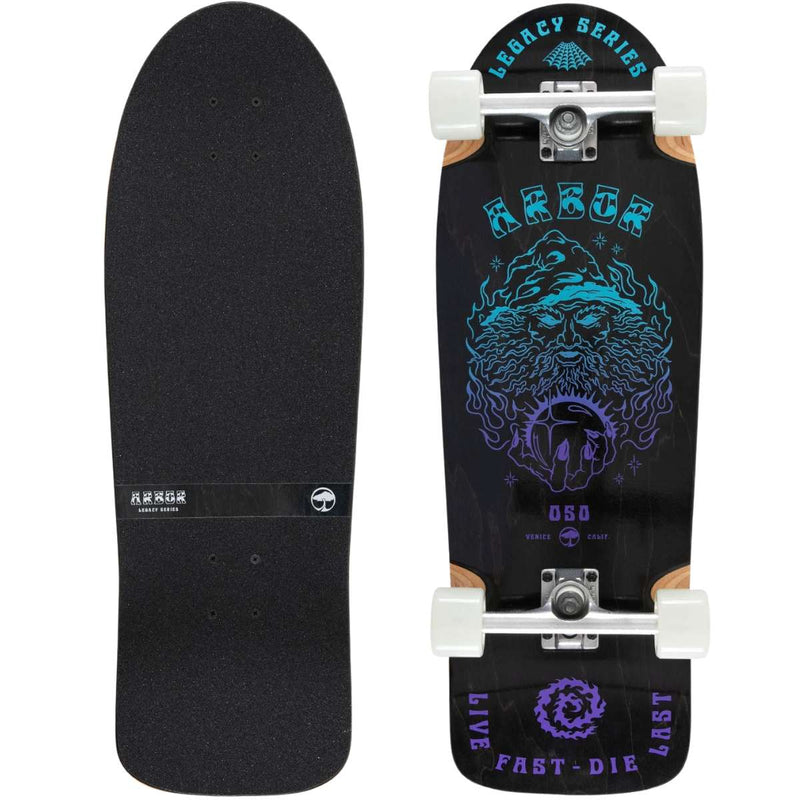 ARBOR OSO SPELLBOUND 10.0'' OLD SCHOOL SKATEBOARD COMPLETO