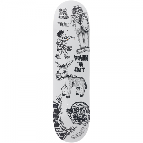 BAKER JACOPO STOP AND THINK 8.38" TAVOLA SKATEBOARD