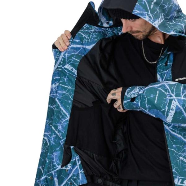 BEYOND MEDALS FULLZIP JACKET SHIRAKABA 2L BLUE