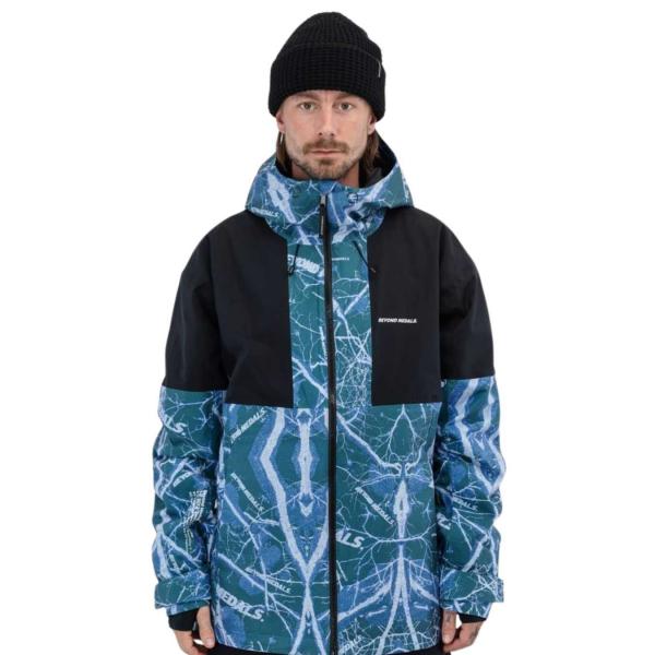BEYOND MEDALS FULLZIP JACKET SHIRAKABA 2L BLUE