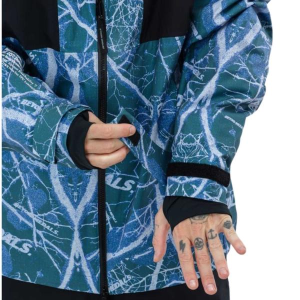 BEYOND MEDALS FULLZIP JACKET SHIRAKABA 2L BLUE