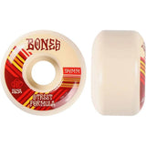 BONES RETRO STF V3 WHITE RED 103A 54mm RUOTE SKATEBOARDS