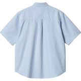 CARHARTT WIP S/S BRAXTON SHIRT BLEACH/WAX