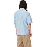 CARHARTT WIP S/S BRAXTON SHIRT BLEACH/WAX