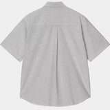 CARHARTT WIP S/S BRAXTON SHIRT GRAPHITE/WAX