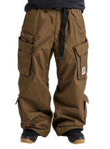 BURTON 2L BAGGY CARGO PANT EARTH SHIP BROWN