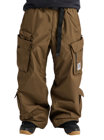 ZEB POWELL BURTON 2L BAGGY CARGO PANT EARTH SHIP BROWN