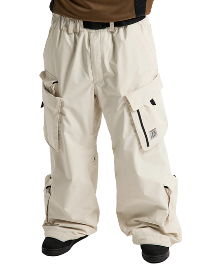 ZEB POWELL BURTON 2L BAGGY CARGO PANT LUNAR SAND