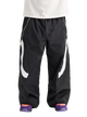 ZEB POWELL BURTON 2L BAGGY SIMPLE PANT TRUE BLACK