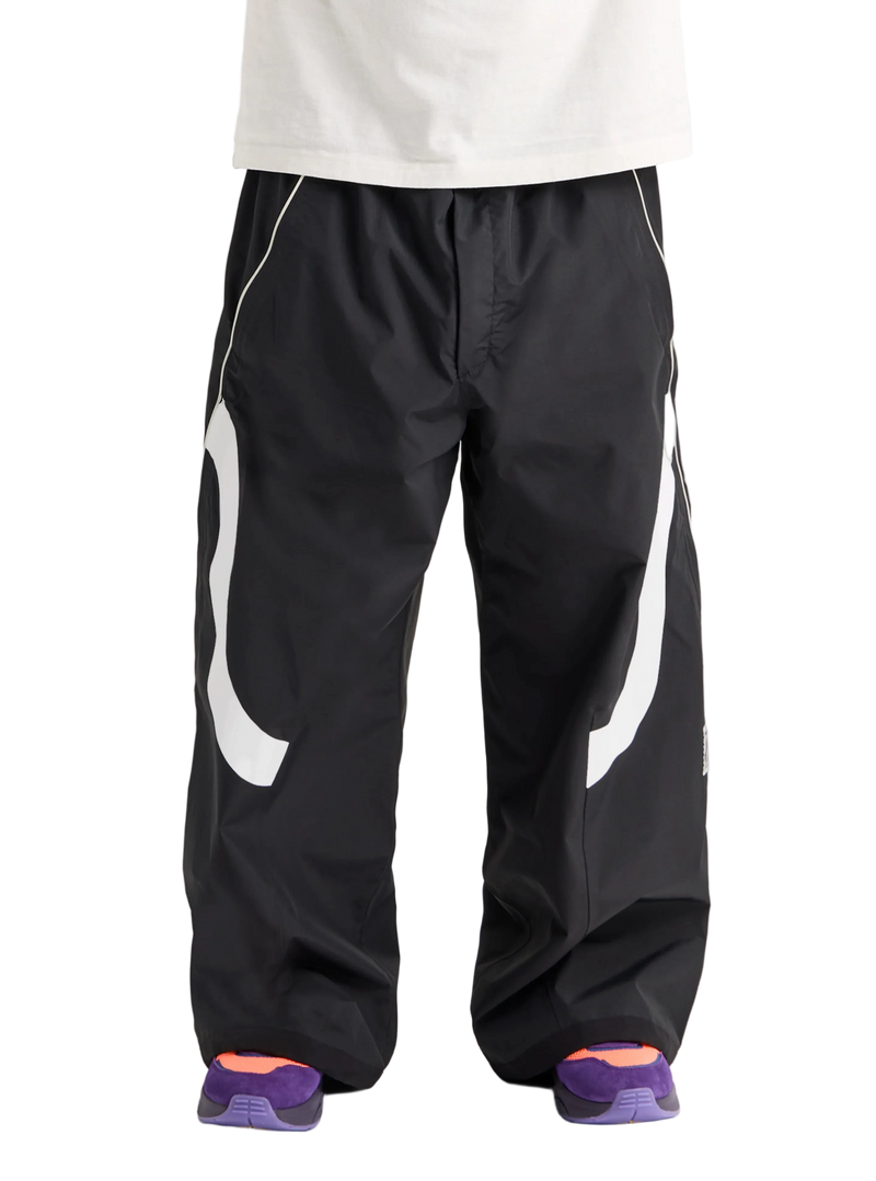 ZEB POWELL BURTON 2L BAGGY SIMPLE PANT TRUE BLACK