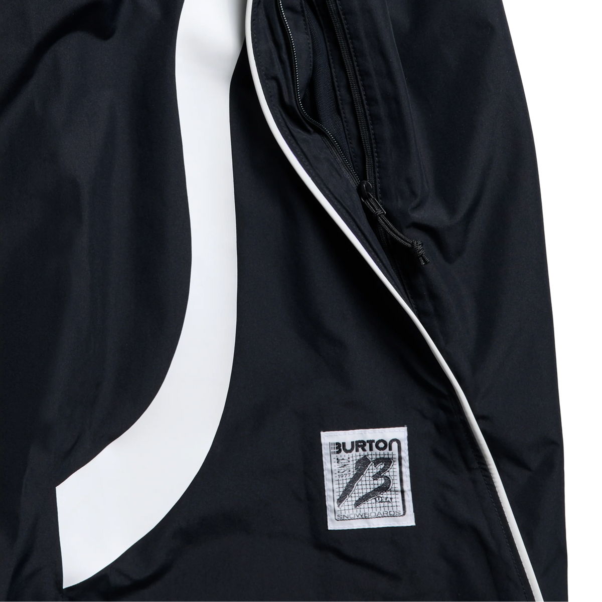 BURTON 2L BAGGY SIMPLE PANT TRUE BLACK