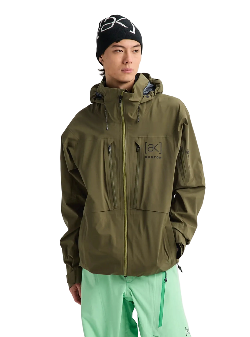 BURTON MEN'S [AK] HOVER GORE‑TEX C-KNIT 3L STRETCH JACKET DRIED MOSS