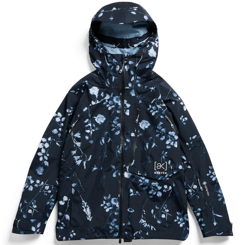 BURTON AK CYCLIC GORE-TEX JACKET CYANOTYPE FLORAL GIACCA SNOWBOARD DONNA