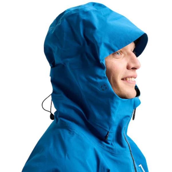 BURTON AK GORE-TEX CYCLIC 2L JACKET CHESTNUT BLUE TEAL