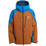 BURTON AK GORE-TEX CYCLIC 2L JACKET CHESTNUT BROWN/BLUE TEAL