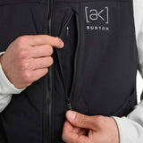 BURTON AK HELIUM STRETCH INSULATED VEST TRUE BLACK