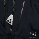 BURTON MEN'S [AK] SWASH SYNTHETIC INSULATED GORE-TEX 2L JACKET TRUE BLACK